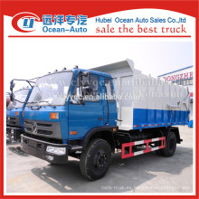 2015 nueva condición dongfeng capacidad de acoplamiento de camión de basura